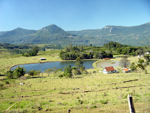 Tpica paisagem das serras gachas